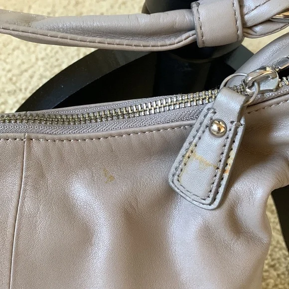 Authentic Coach Kristin Hobo/Crossbody - grey - Picture 6 of 9